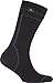 SealSkinz Hydrostop Mid Weight Mid Length Sock - Large - Black