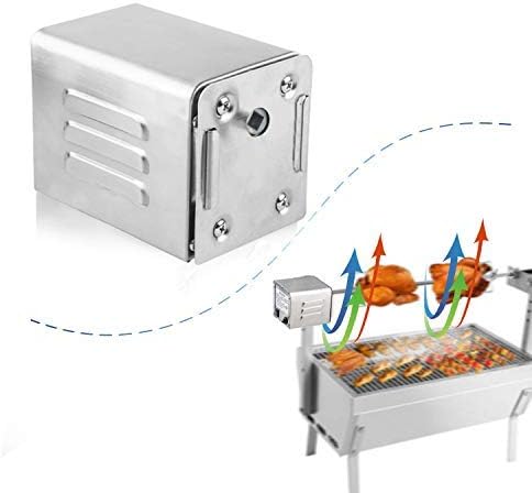 outdoor charcoal bbq grill with rotisserie