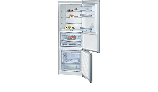 Bosch serie 8 - Frigorifico combinado kgf56sb40 puerta negro ...