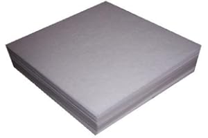 World Weidner Sticky Peel N Stick Self-Adhesive Tear Away Embroidery Stabilizer Backing Medium Weight (6" x 6" 25 Sheets)