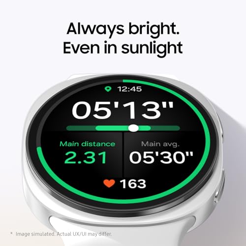 Samsung Galaxy Watch8 Smartwatch, 44mm, Graphite, Bluetooth (CAD Version) - AI Assistant (Gemini), Sleep Coaching, Fitness Tracking