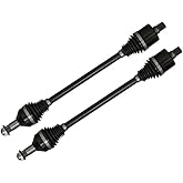 SuperATV ADR Front Axle For Polaris Ranger XP 900/900 Crew | 2013+, 2014+, Ranger XP 900/900 Crew, Set of 2 Axles, Heavy-Duty Boots, High Quality Grease