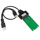 Makerfire Mini PCIe mSATA 5CM SSD to Micro SATA or USB Adapter Converter Card