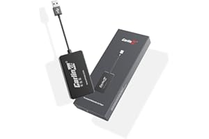 CarlinKit CarPlay Dongle only for Car with Android Head Unit System 4.4.2+,New Upgrade Version,Built-in APK App,Support Wired/Wireless CarPlay,Wired/Wireless Android Auto,Online Upgrade etc.