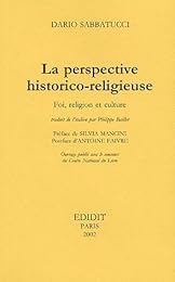 La  perspective historico-religieuse