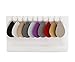 2 Pairs Teardrop Leather Earrings Petal Leaf Drop Earrings for Women