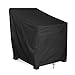 KHOMO GEAR - PANTHER Series - Patio Chair Cover - Heavy Duty Premium Outdoor Furniture Cover - Black,Standard