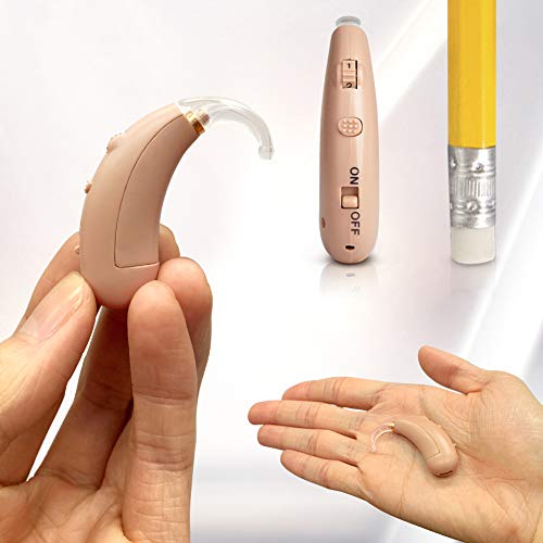 Coniler Hearing Amplifier for Adults and Seniors,Rechargeable Digital Hearing Aids Fit Both Ears with Dynamic Compression for Noise Reduction 2Packs - Thumbnail 6