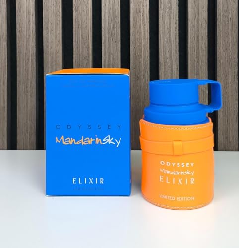 Apollos Odyssey Mandarin Sky Elixir, Men's EDP Spray, 3.4 oz premium gift set f…