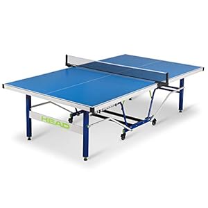 HEAD Oasis Outdoor Table Tennis Table – USATT Approved – Features Easy Assembly, Weather Proof Material – Complete with…