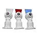 Smart Packs by OCSParts RWB217 Sunbeam Water Cooler Faucet, Tomlinson Blue/Red and White Handle, Combo Pack (Pack of 3)