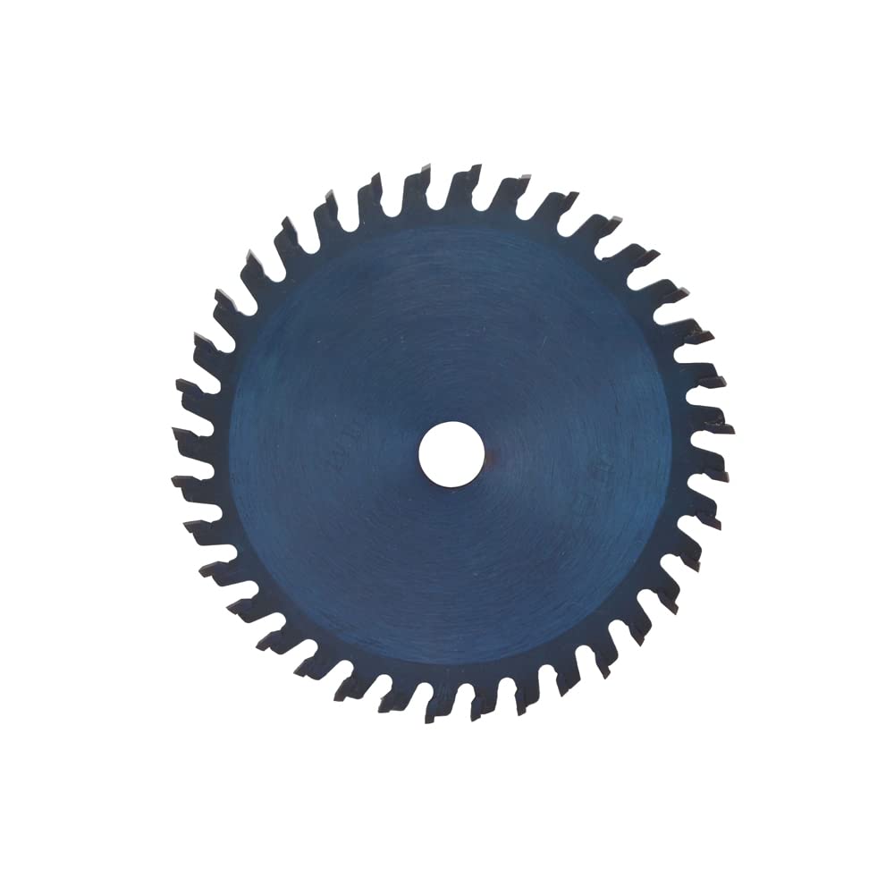 TCT Saw Disc Blade, Woodwork Cutter Blade Wood Cutting Disc Tool for Softwood Hardwood, 10mm Bore, 85mm x 30T, Blue