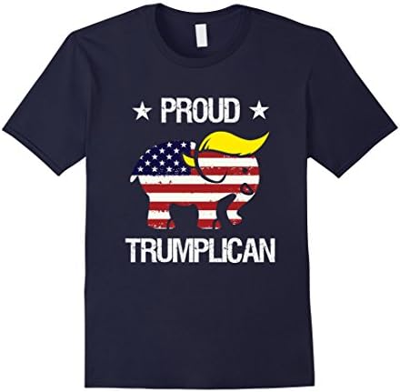Men's Donal Trump T-Shirt / Trumplican Shirt 2XL Navy