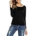 COTTON PICKING GIRLS Women's Long Sleeve t-Shirt Sexy Soft Cotton Top