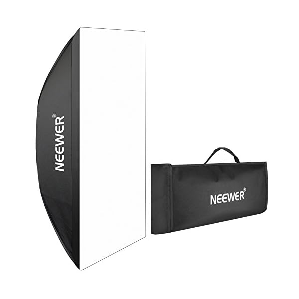 NEEWER 60 x 90cm rechteckiger Softbox-Diffusor für weiches Licht, kompatibel mit NEEWER S101-300W/400W/300W PRO/400W PRO…