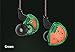 KZ ES4 Hybrid IEM Earphones,Yinyoo ES4 HiFi Stereo Deep Bass Earbuds with Balanced Armature Dynamic Driver&3.5mm Audio Plug Detachable Cable Noise Isolating Headset Headphones for Sports(Green Nomic)