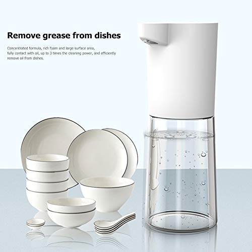 Handzeep-dispenser 500 ml automatische zeepdispenser verstelbare sensor handwasser badkamer hand sanitizer touchless… - Image 7