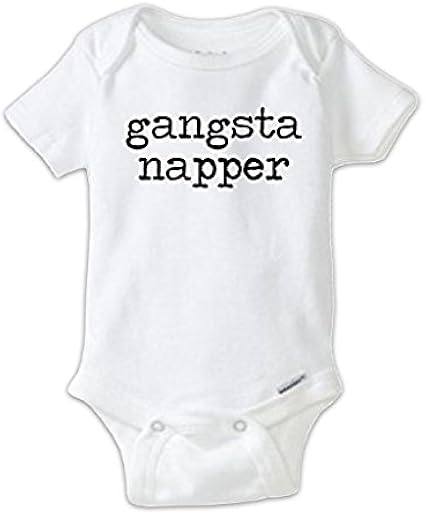 gangsta napper onesie