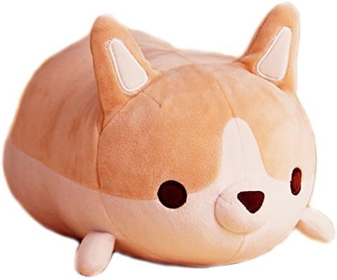 Corgi Dog Shaped Plush Pillows Soft Toys Doll Vent Creative Butt