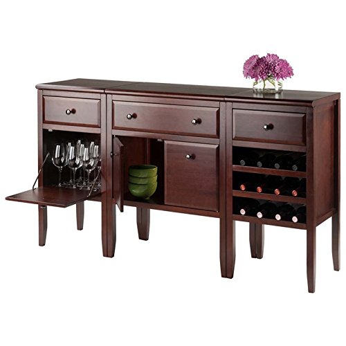 Winsome Wood 40728 Orleans Buffet, Cappuccino