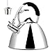 Secura Tea Kettle 3.2 Quart Tea Pot, Stainless Steel Hot Water Kettle Whistling with Mirror Finish, Silicone Handle, Impact-bonded Technology, Tea Infuser for Stovetops