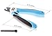 PawsPamper Professional Dog Nail Clipper Trimmer, Blue