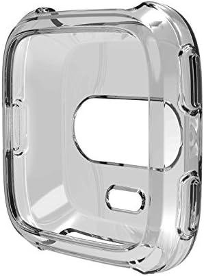 Younsea for Fitbit Versa Watch Case,Soft TPU Protector Shock-proof and Shatter-resistant Clear Cover Case for Fitbit Versa Smart Watch Accessories