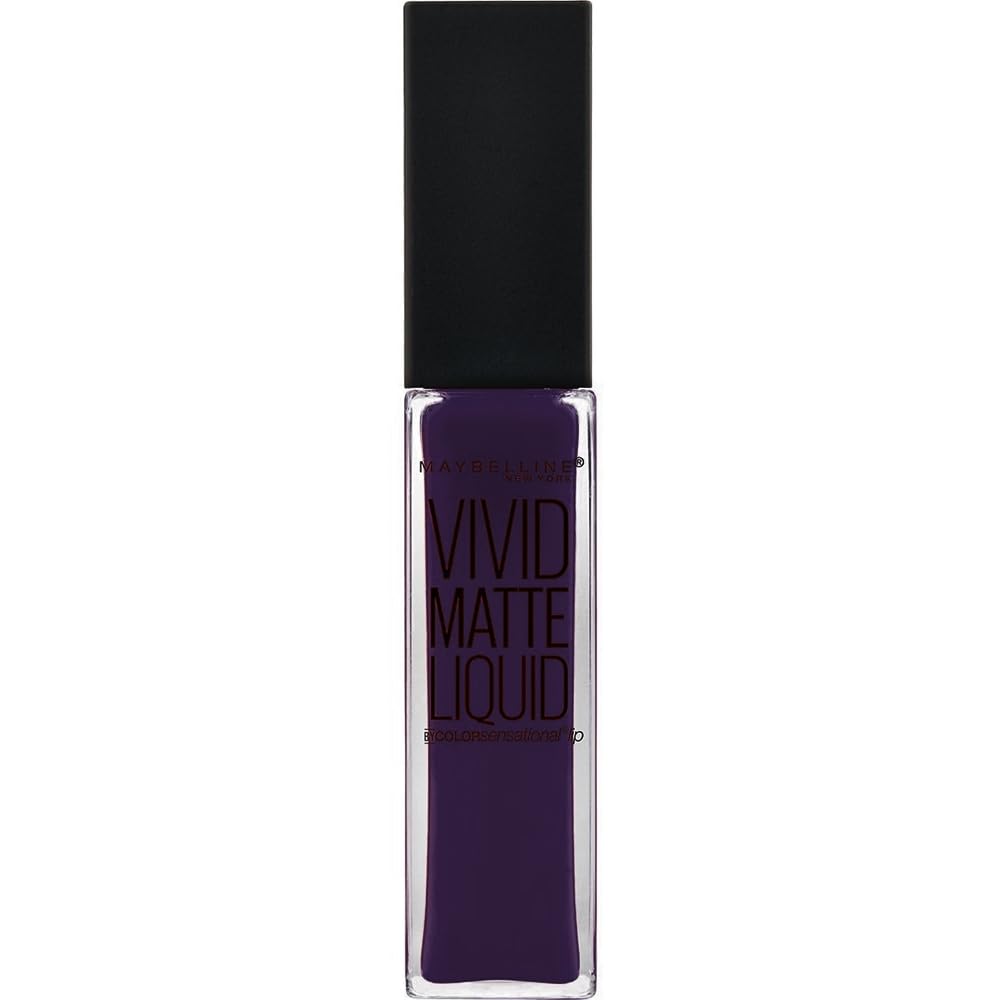 Maybelline Color Sensational Vivid Matte Liquid Lipstick, Number 48, Wicked Berry