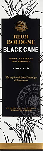 Bologne Rhum - Black Cane - Weißer landwirtschaftlicher Rum aus Guadeloupe 100% Schwarzes Rohr 50% (1 x 0.7L) – Bild 5