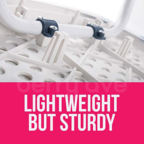 Berry Ave Tabletop Ironing Board - Table Ironing Board with Foldable Non-Slip Legs - Mini Ironing Board with Washable Cover - Portable Ironing Board That's Perfect to Travel with or Use Room to Room - Thumbnail 5