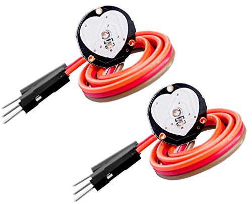2pcs Pulsesensor Heart Rate Pulse Sensor Module