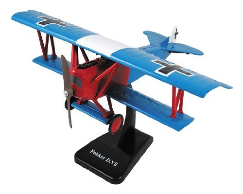 WWI Classic plain model Fokker D.VII, easy kit