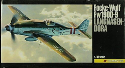 Trimaster 1:48 Focke-Wulf Fw-190 D-9 Langnasen-Dora Plastic Model Kit #MAB-101