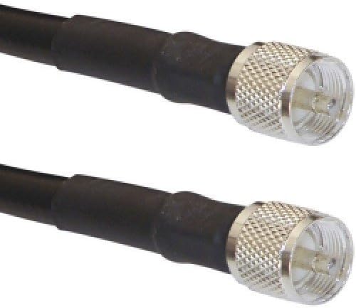 MPD Digital rg-213-pl259-75ft 75-Feet RG8u RG-213 Coax Antenna Cable with Amphenol