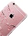 iPhone 6S Plus Case EMAXELER Soft Ultra Thin Internal Diamond TPU Gel Shock Absorbing Scratch Resistant Frame Cover Silicone Skin Case for iPhone 6 / 6S Plus 5.5 inch Pink Cherry Blossoms
