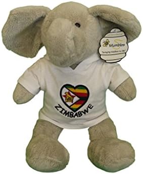 Zimbabwe Flag Teddy - Shamwari the Zimbo Ellie