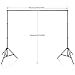 Photo Video Studio 10Ft Adjustable Backdrop Support System Stand Kit with Background stand and Backdrop Holders