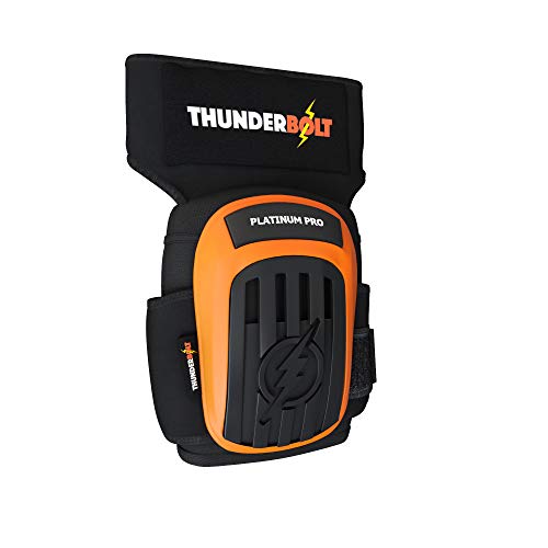 Thunderbolt Knee Pads for Work, Construction, Flooring, Gardening