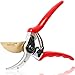 Professional Pruning Shears with Titanium Coated Blades - Lightweight Gardening Tools for Comfortable Use - Find Your Green Thumb with Rust Resistant Cutters That Stay Sharp Longer