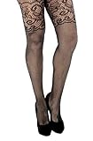 ROSELAN Sexy Strap Floral Open fishnet Bodystocking Plus Size Bodysuit for Women