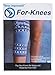 For-Knees Magnetic Compression Knee Brace Support Sleeve - Natural Soft Yet Thick Cotton Material - Latex Elastic Yarn - 13 1000-1200 Gauss Supermagnets
