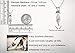 ISAACSONG.DESIGN Sterling Silver Rose Gold Cat Moon Charms Pendant Necklace for Women