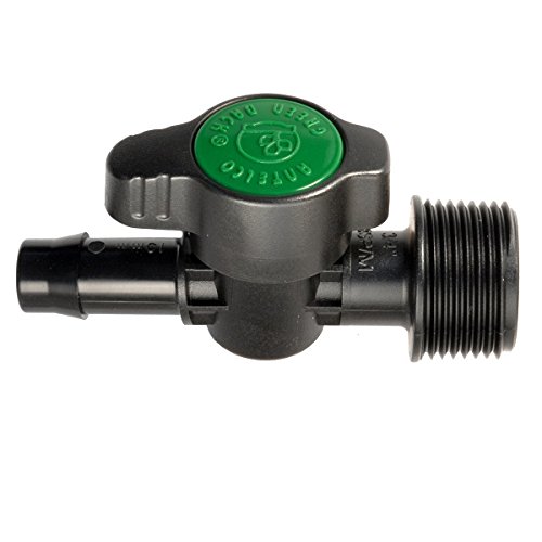 Antelco GREEN BACK VALVE 13mm Barb x 3/4" BSPM PACK OF 2