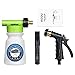 AOOU Foam Blaster Wash Gun Car Foam Gun Deluxe Great Foam Sprayer Professional Washing Cleaning Sprayer Easy Foaming Suds Maker with 900ml Bottle Leak Free Connection with Garden Hose