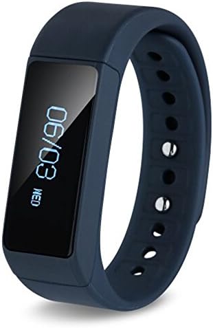 Dupad Story I5 Plus Bluetooth 4.0 OLED Screen Smart Watch Pedometer Sleep Monitor Bracelet Activity Wristband IP67 Waterproof (Blue)