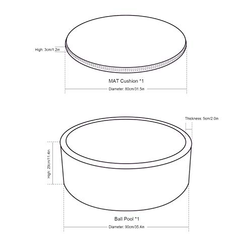 6 TRENDBOX+Memory+Sponge+Toddler+Children