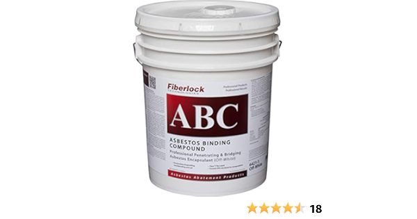 Amazon Com Fiberlock A B C Bridging Encapsulant Off White Fireproof Sealant Encapsulating Paint Asbestos Encapsulation For Removal Of Friable Asbestos Containing Material 6421 5 Gallon Industrial Scientific Amazon Com Fiberlock A B C Bridging Encapsulant Off White Fireproof Sealant Encapsulating Paint Asbestos Encapsulation For Removal Of Friable Asbestos Containing Material 6421 5 Gallon Industrial Scientific