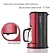 Gevi Coffee Maker 5 Cup with One-Touch, Small Drip Coffeemaker Precision Coffee Brewer Machine with Glass Carafe, Hot Plate and Auto Shut-Off (Dark Black)