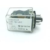 EAGLE SIGNAL 22Q2CA120 10 AMP, 8 PIN OCTAL, Coil 120 VAC, DPDT, Relay