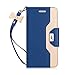 FYY Leather Case with Mirror for iPhone SE Case 2022 (3rd Gen)/iPhone SE Case 2020 (2nd Gen)/iPhone 7 Case/iPhone 8 Case 4.7
